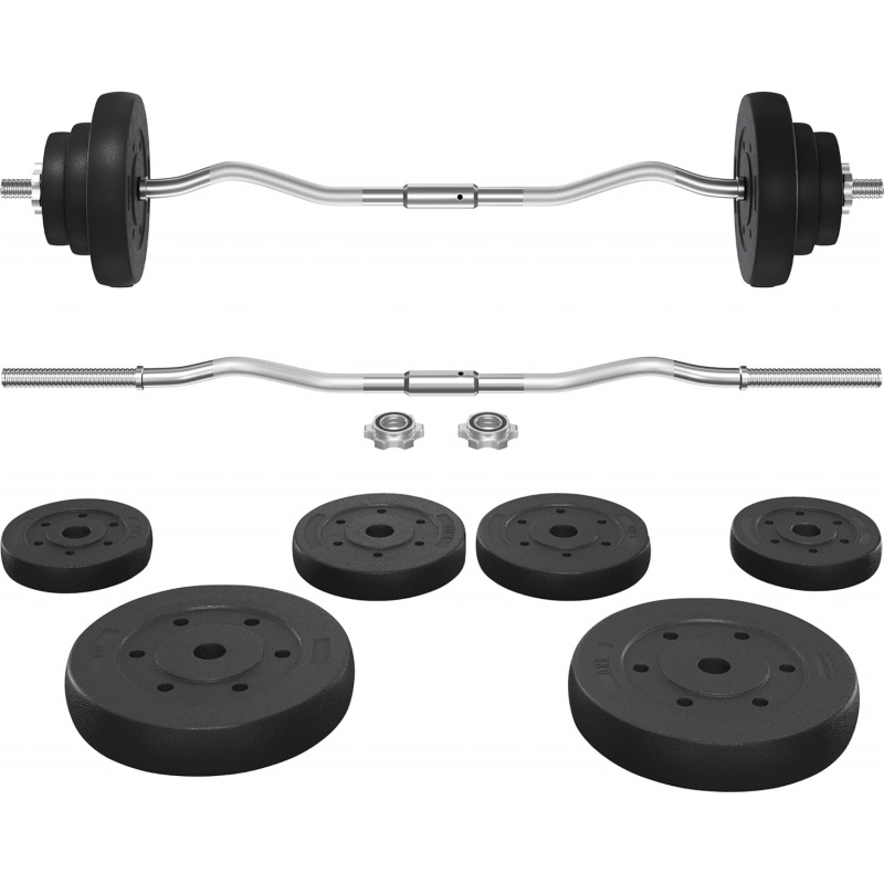 Barbell Curl Bar - Barbell Set - Curl Bar &