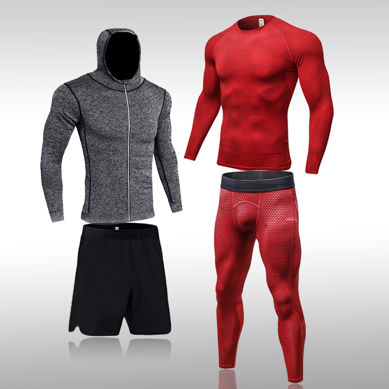 Home Gym Full Body - Top Men's Clothing Compression Suits Running