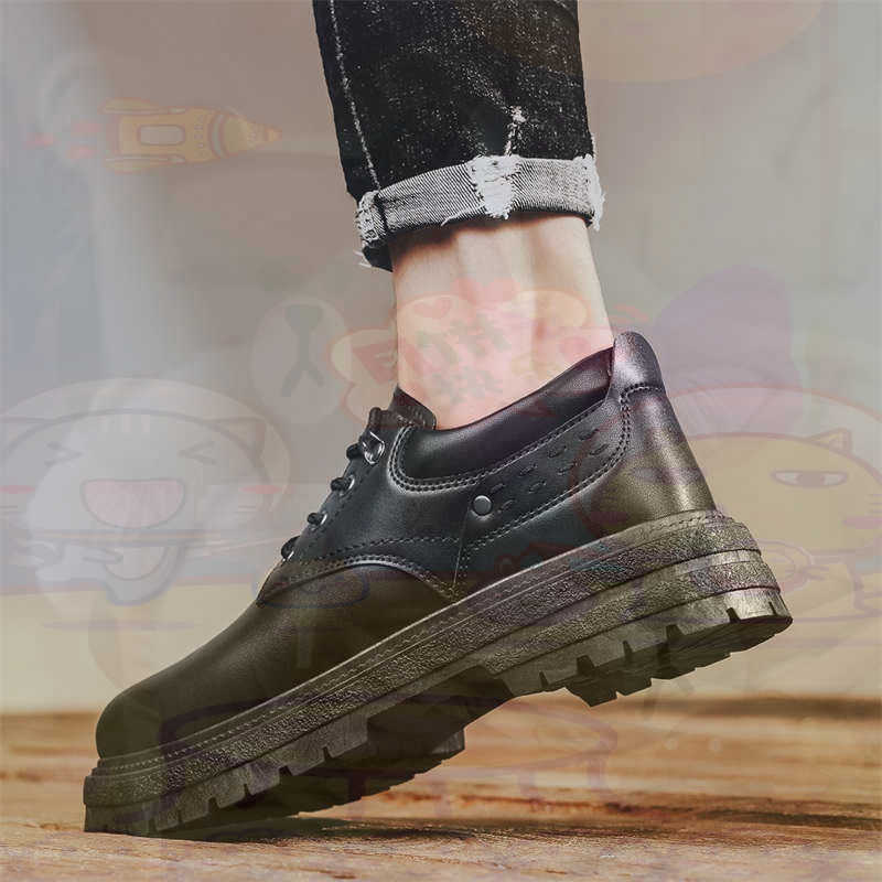Home Gym Second - Dark Natural Leather Fashion Trainers Tennis