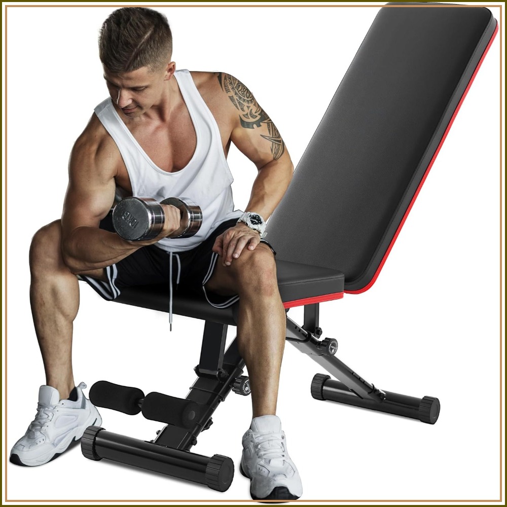 Home Gym Full Body - Adjustable Weight Bench for Full Body