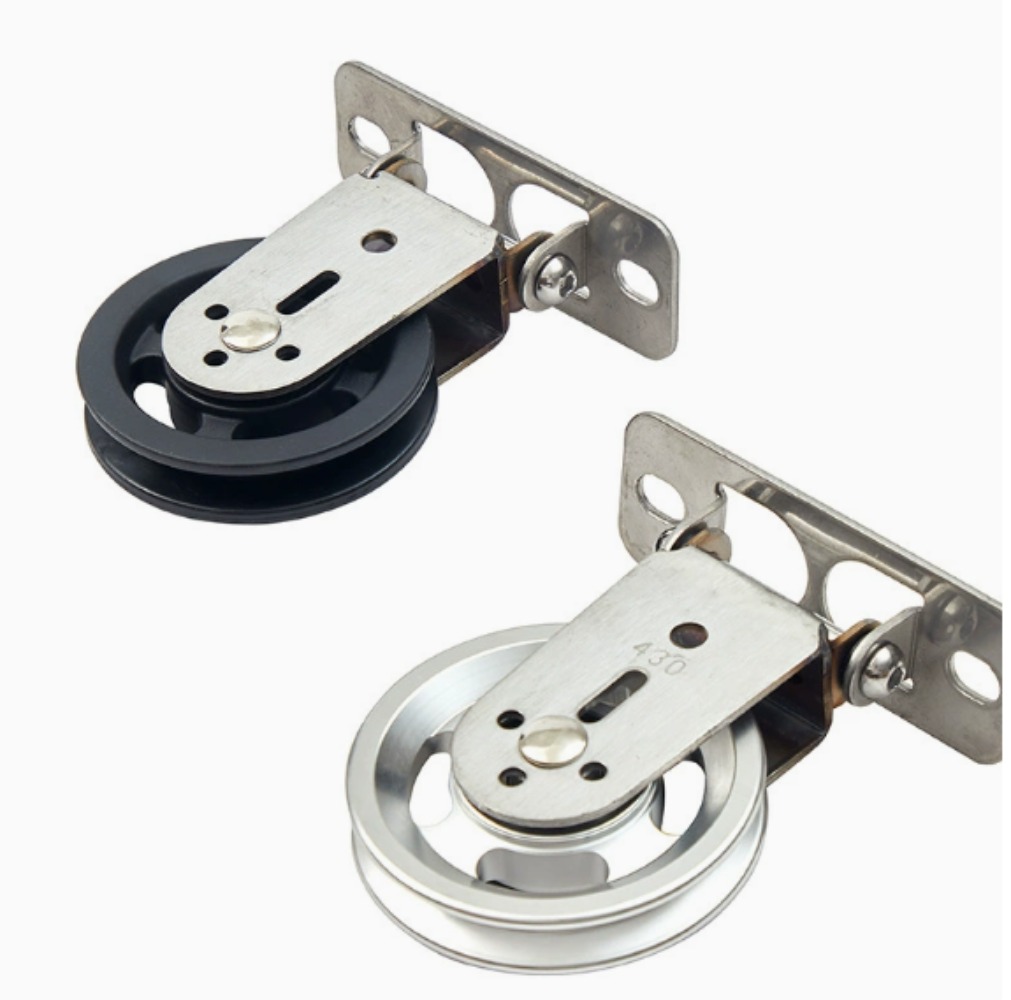 Home Gym Equipment Diy - 1pec Gym Home Rotating Silent Pulley