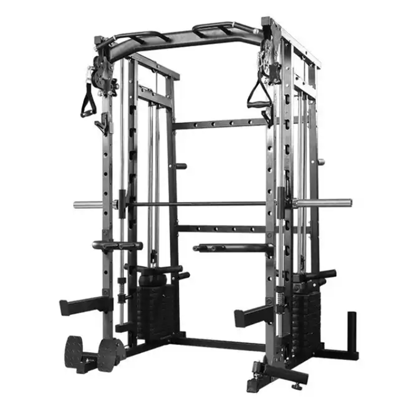 Home Gym Weight Machine - Heavy Duty All-in-One Smith Machine For