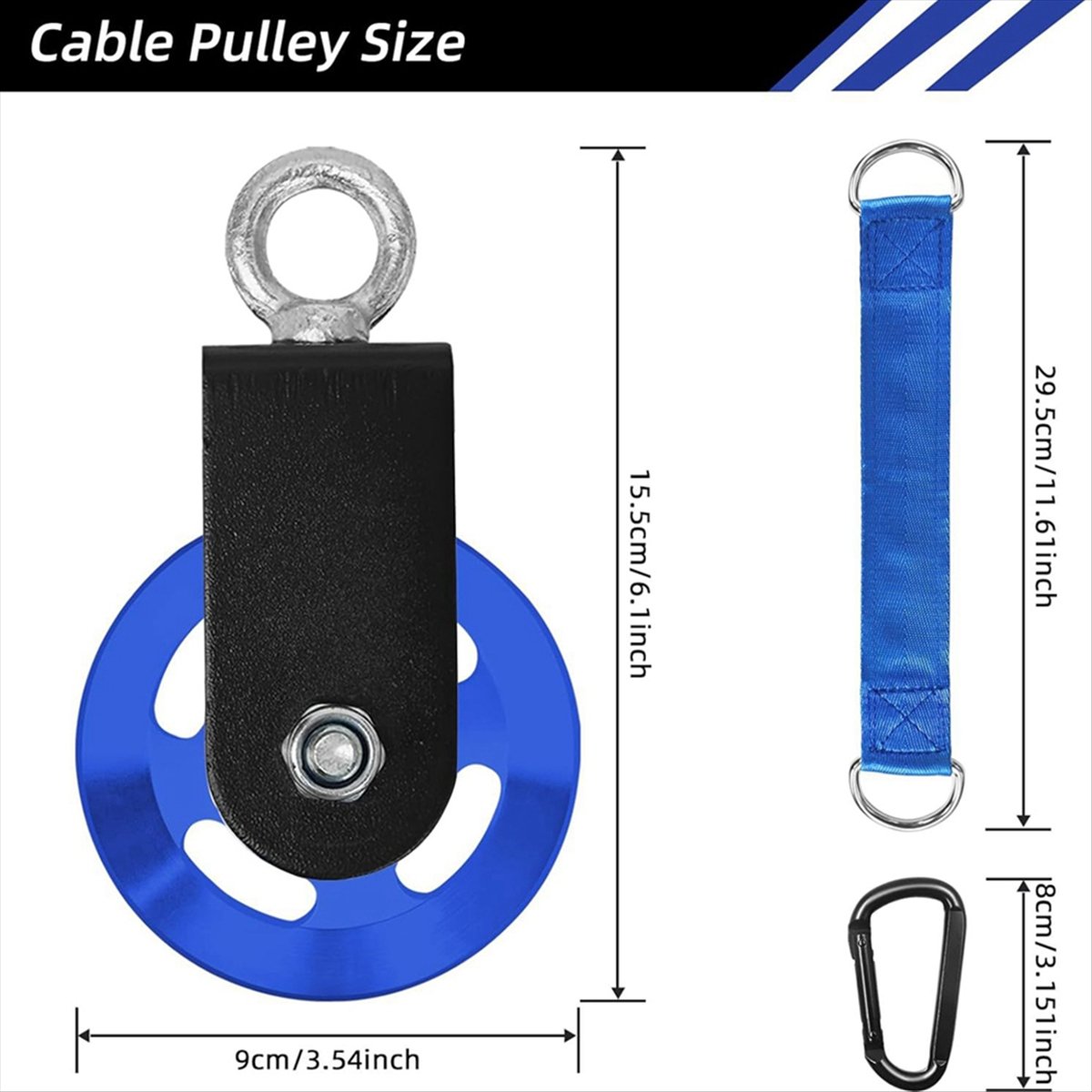 Home Gym Equipment Diy - New arrival Cable Pulley with Swing