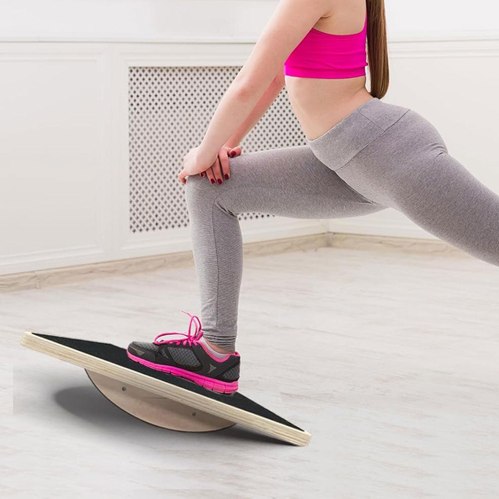 Home Gym Body Solid - Solid Wood Wobble Board Home Gym