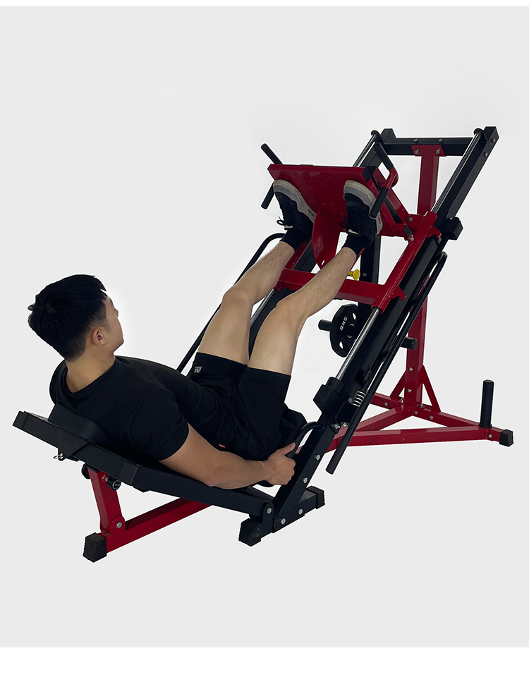 Vertical Leg Press - 45-Degree Steel Leg Press Hack Squat