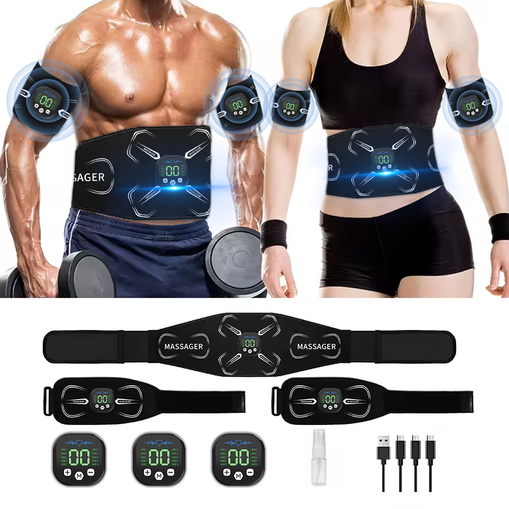 Home Gym Weight Machine - EMS Muscle Stimulator Abdominal Trainer Abs