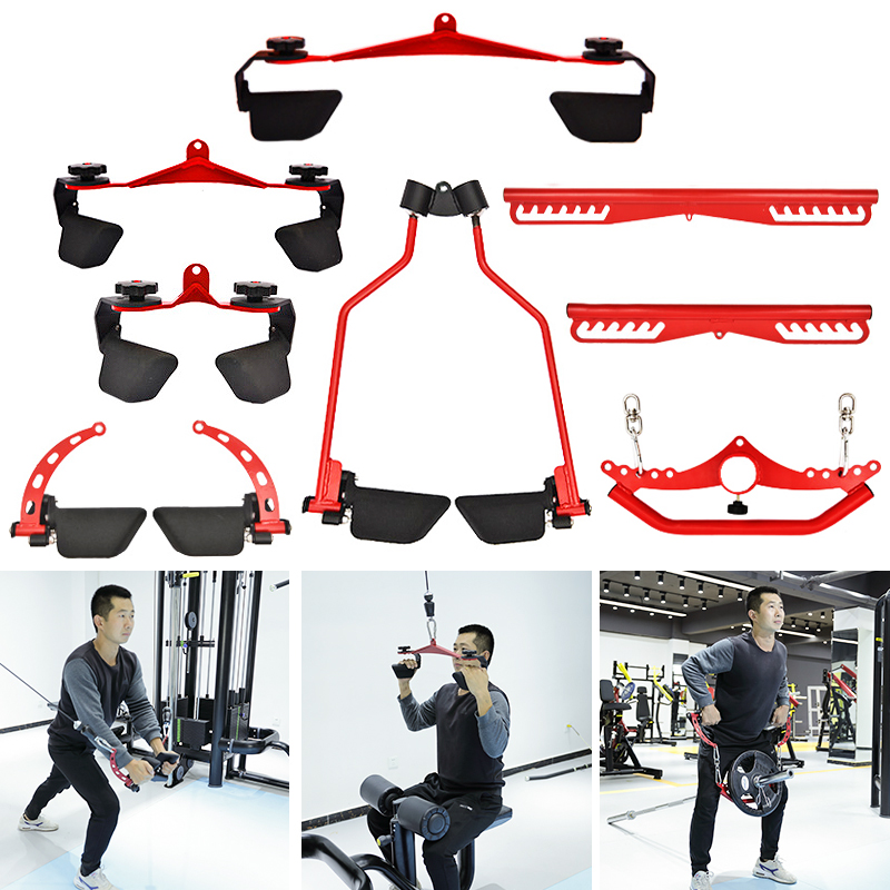 Home Gym Weight Machine - Adjustable Fitness Lat Pull Down Bar