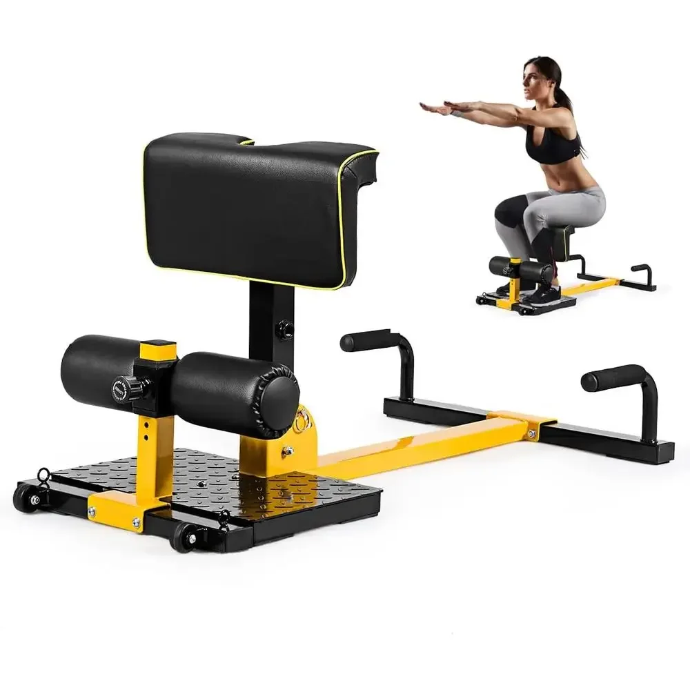 Home Gym Yellow - 8-in-1 Multi-Functional Squat, Push-Up, and Abs