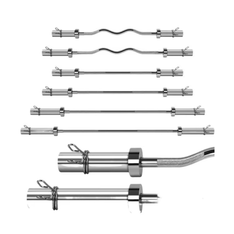 Professional 1.5M Gym Quality  - Barbell Curl Bar ulasan dan harga