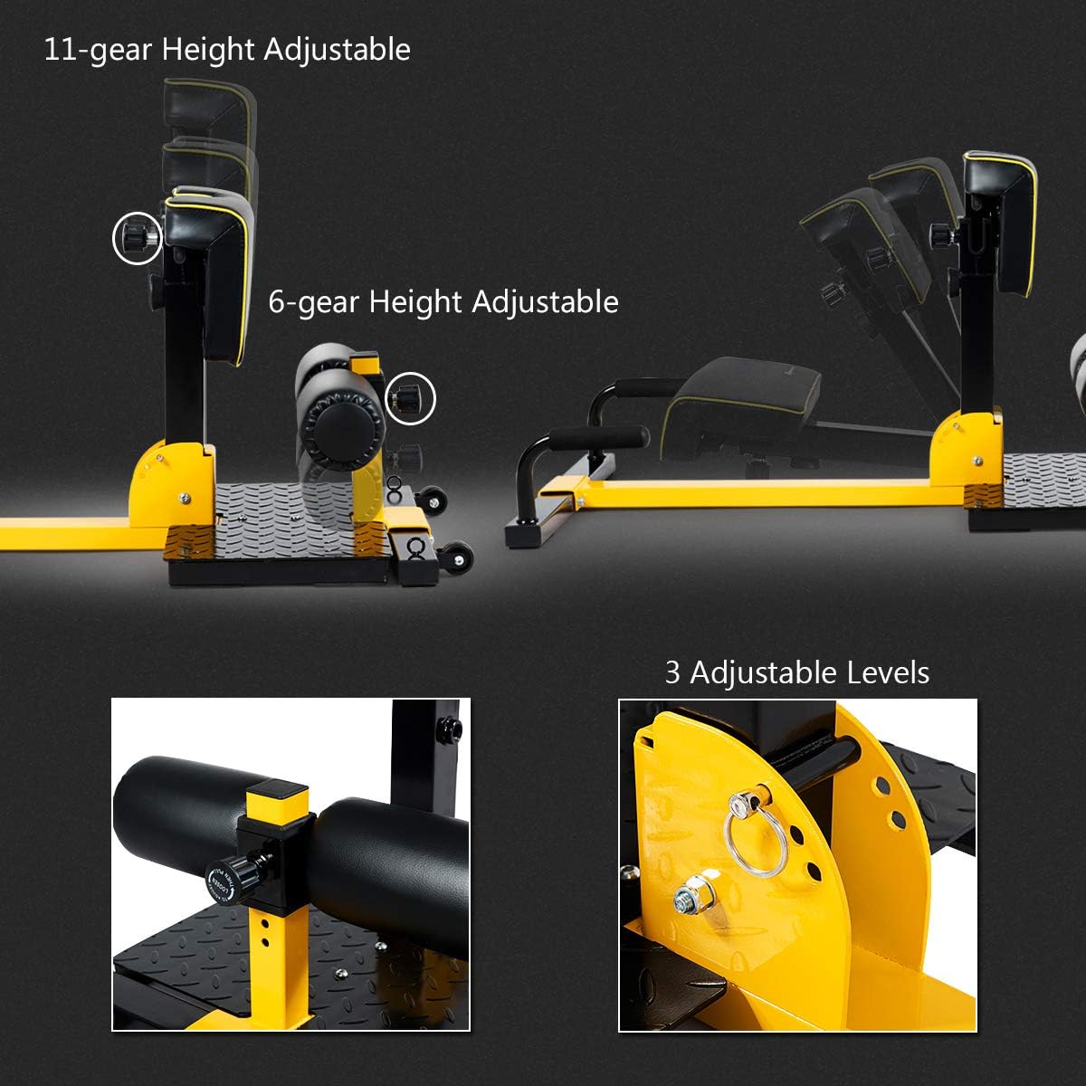 Home Gym Core Workout, PVC Mat - Home Gym Yellow ulasan dan harga