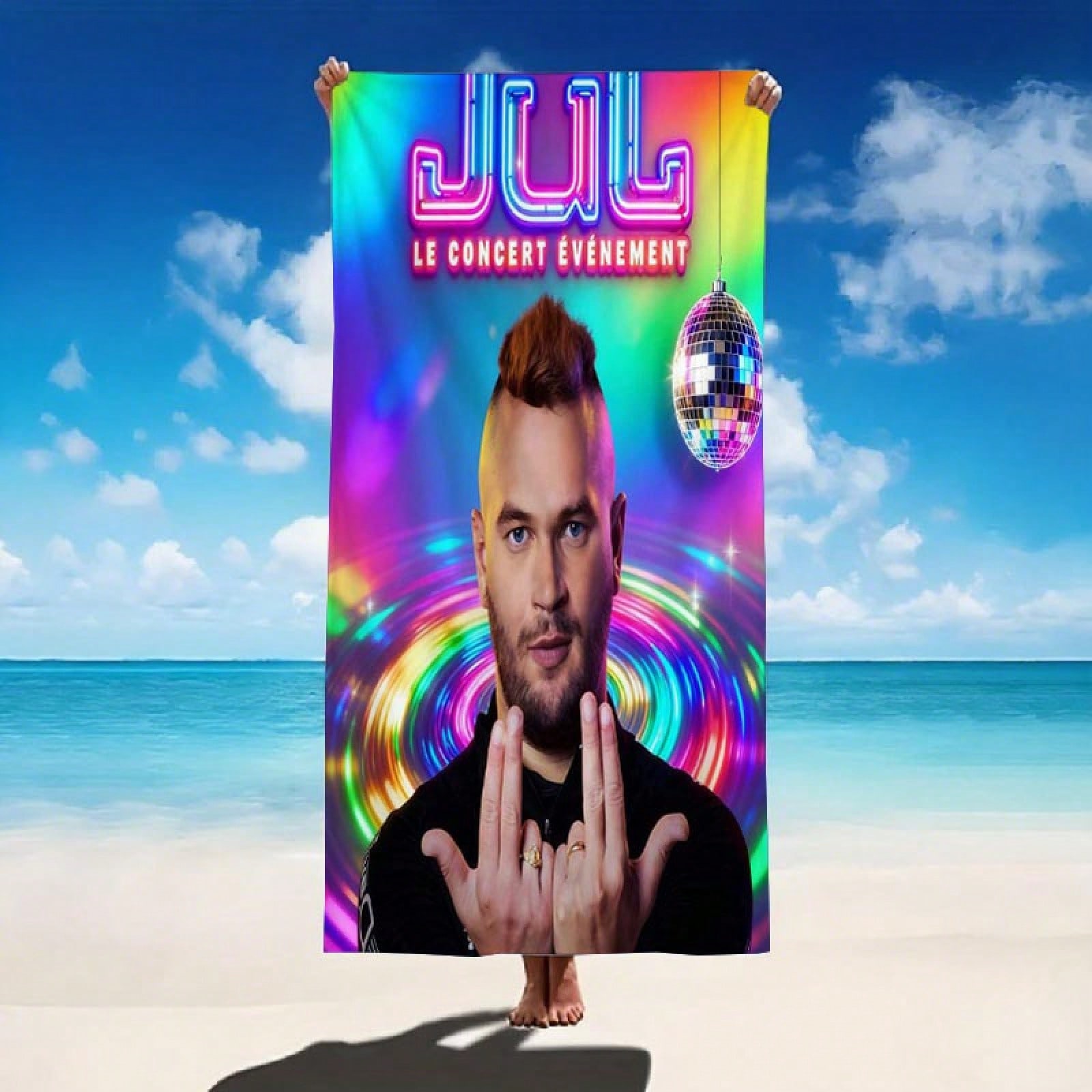 Jul Rapper Printed Summer Beac - Sauna Home Gym ulasan dan harga