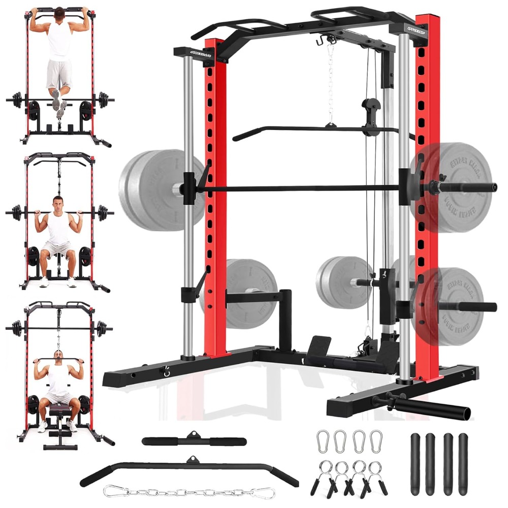All-in-One Smith Machine Power - Home Gym With Smith Machine ulasan dan harga