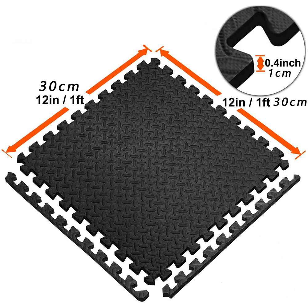 Puzzle Fitness Mat EVA Interlo - Home Gym Kids ulasan dan harga