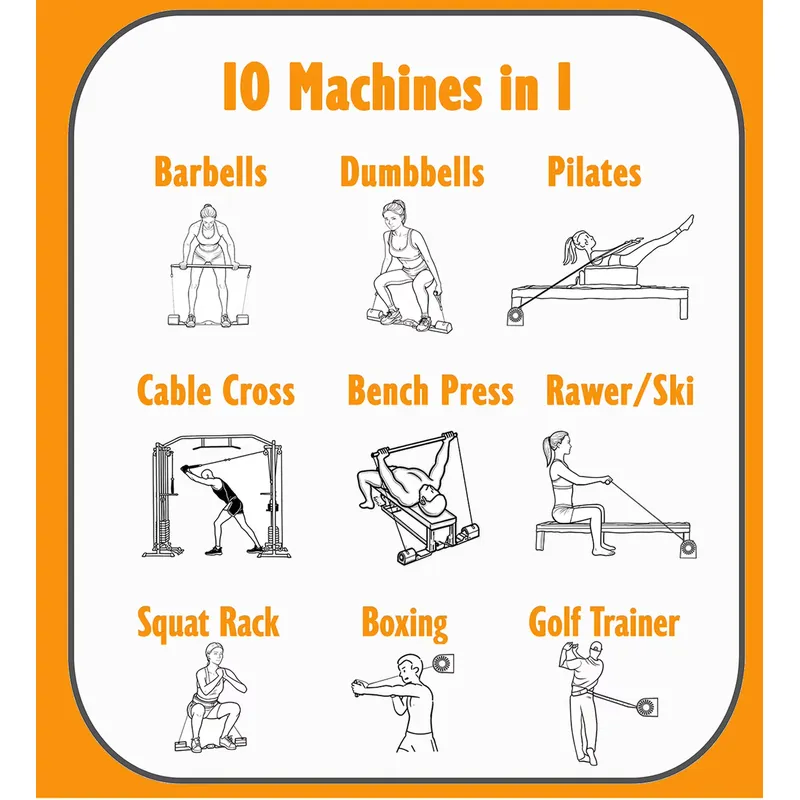 Multi Functional Gym Equipment - Home Gym With Smith Machine ulasan dan harga
