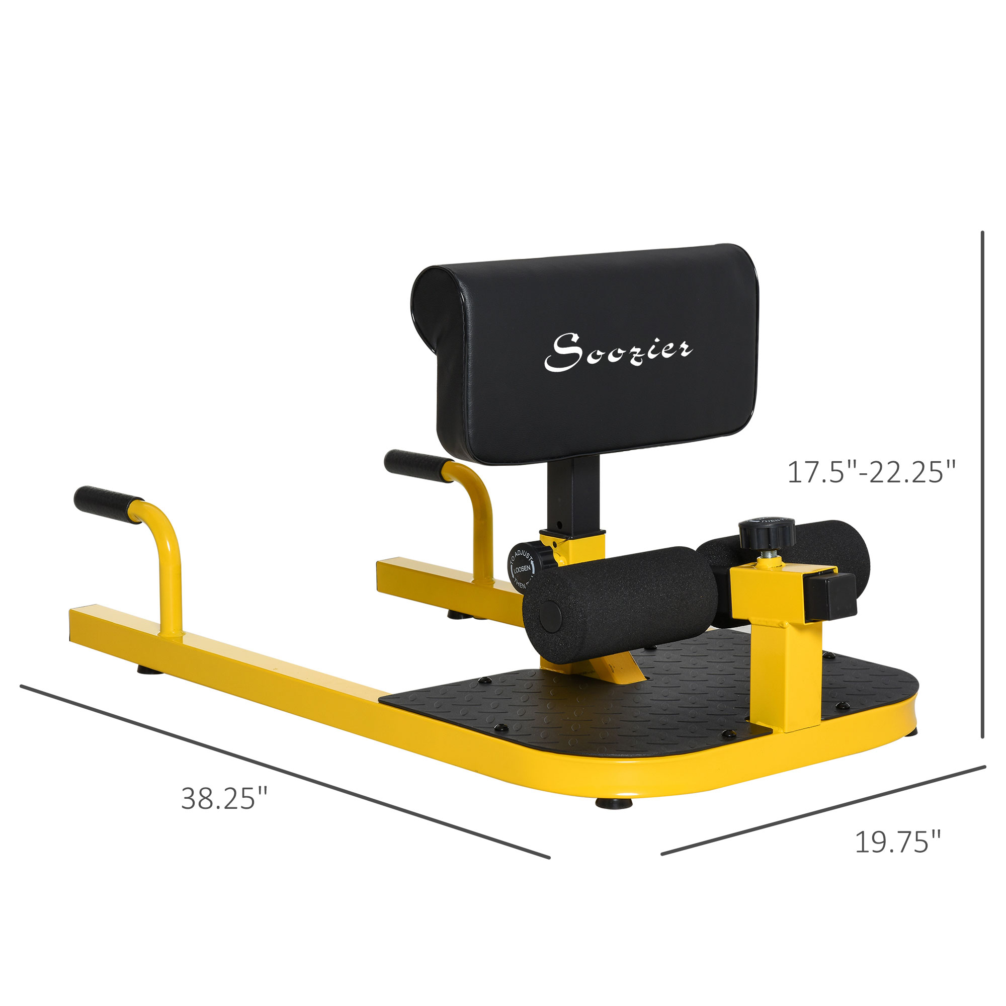 3-in-1 Padded Push Up Sit Up D - Home Gym Yellow ulasan dan harga
