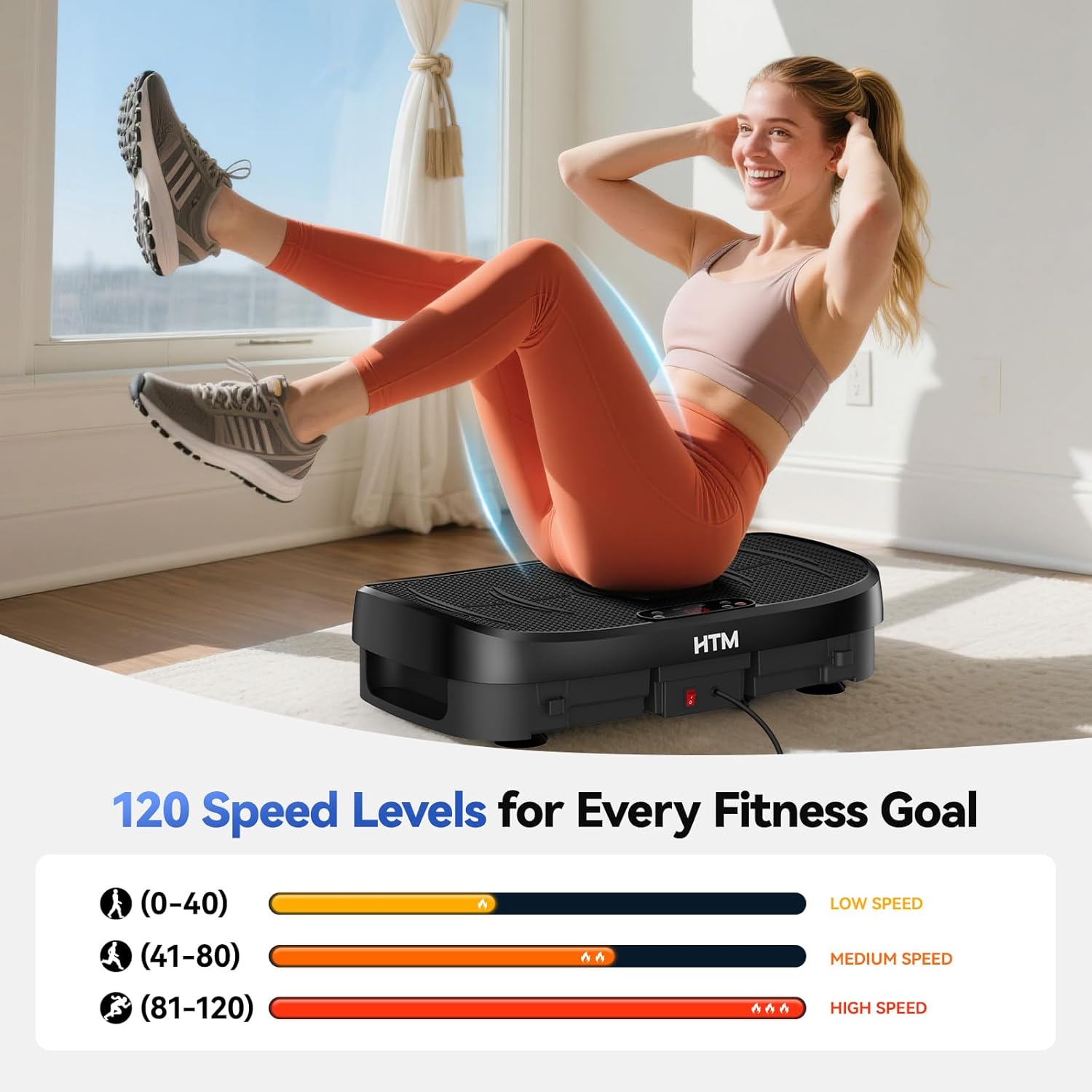 Vibration Plate Fat Burning Fi - Home Gym Weight Machine ulasan dan harga