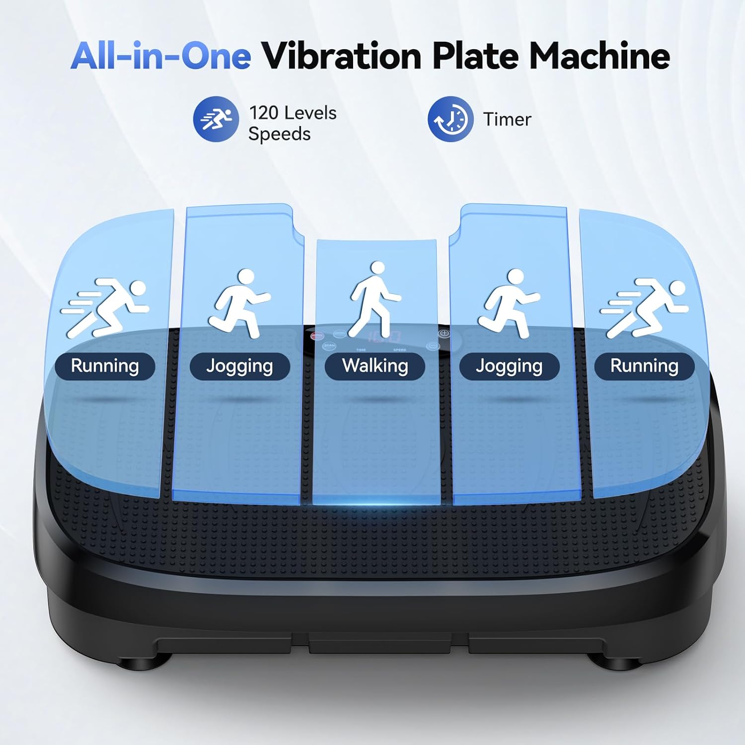 Vibration Plate Fat Burning Fi - Home Gym Weight Machine ulasan dan harga