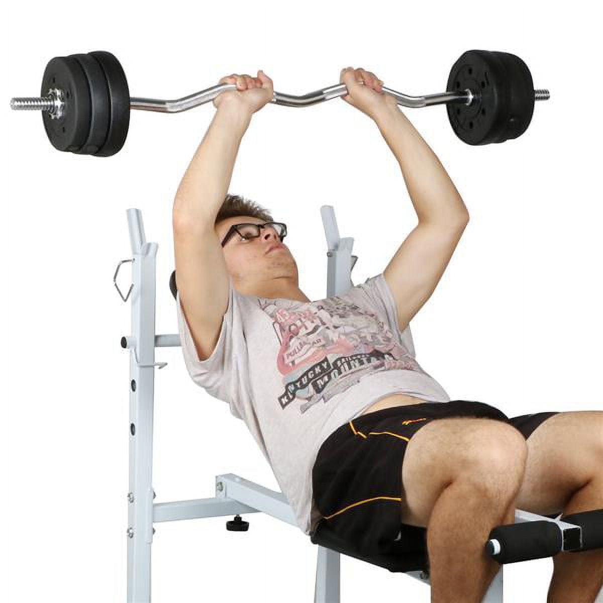 55 lb barbell dumbbell for str - Barbell Curl Bar ulasan dan harga