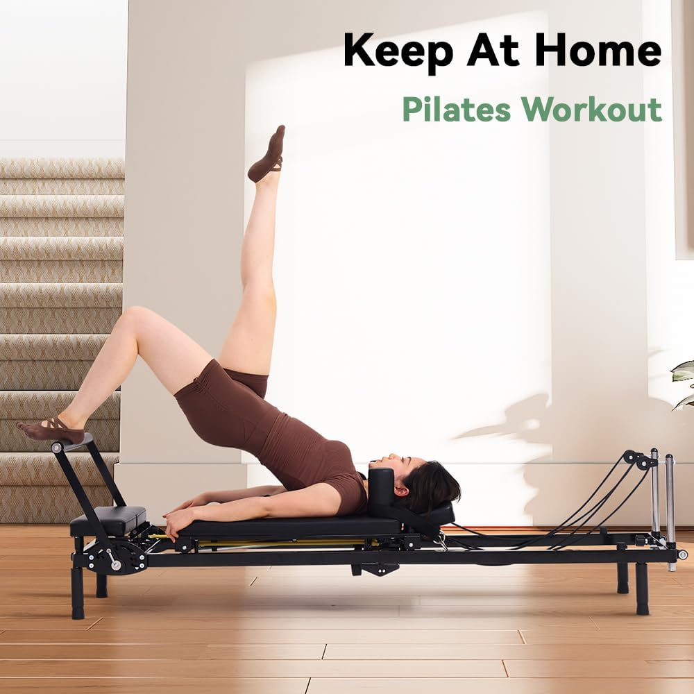 Foldable Pilates Reformer Mach - Home Gym Pilates ulasan dan harga