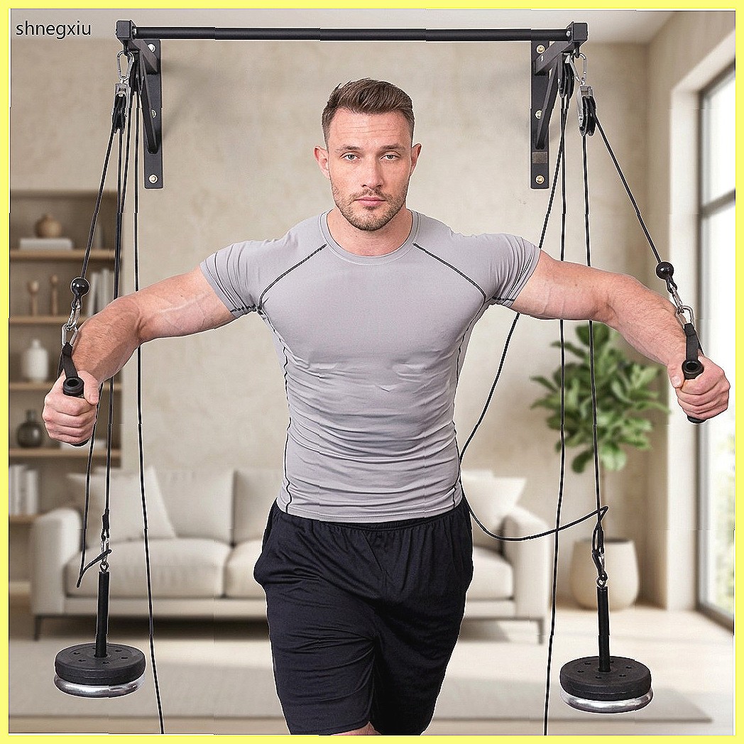 Wall Mounted DIY Fitness Pulle - Home Gym Equipment Diy ulasan dan harga