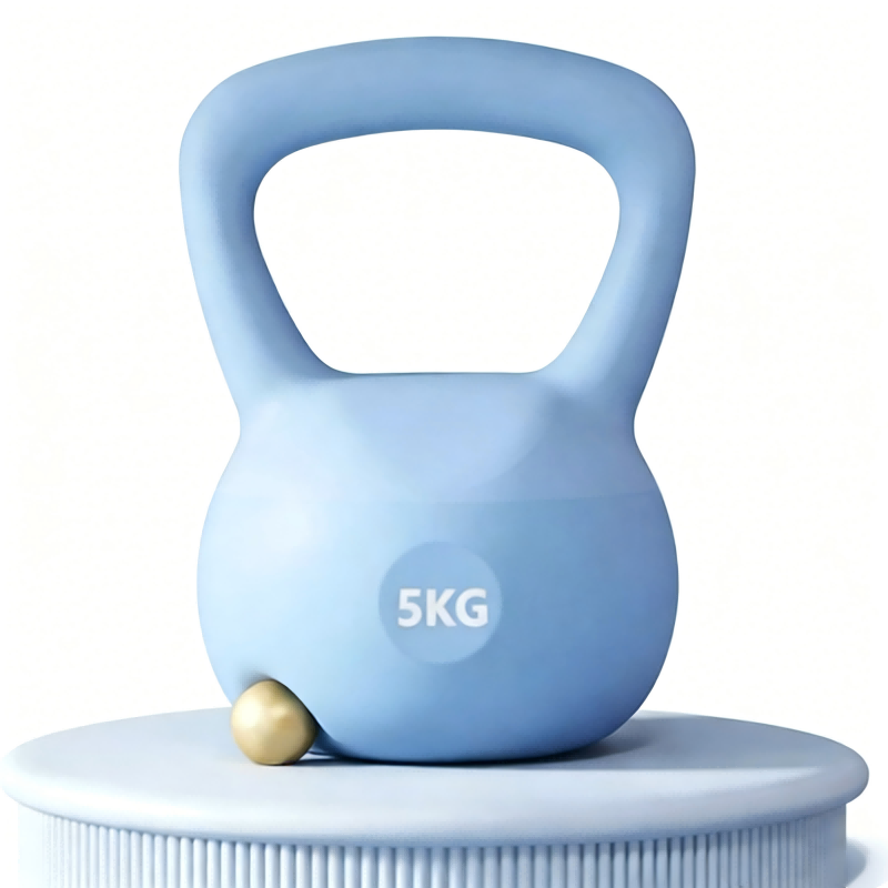 5KG PVC Kettlebell Non-Slip Gr - Home Gym Full Body ulasan dan harga