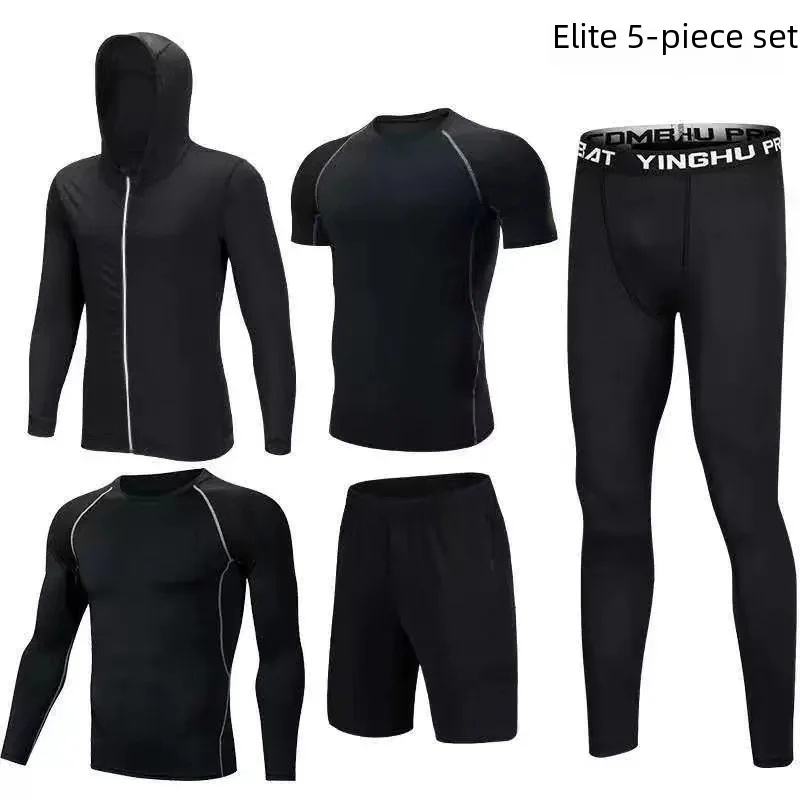 Sports suit men running fitnes - Home Gym Full Body ulasan dan harga