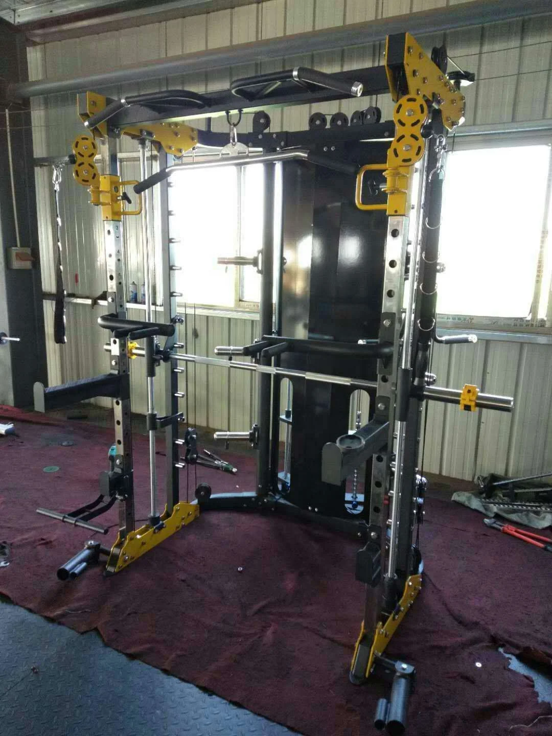 2026 Direct Manufacture All-in - Home Gym With Smith Machine ulasan dan harga