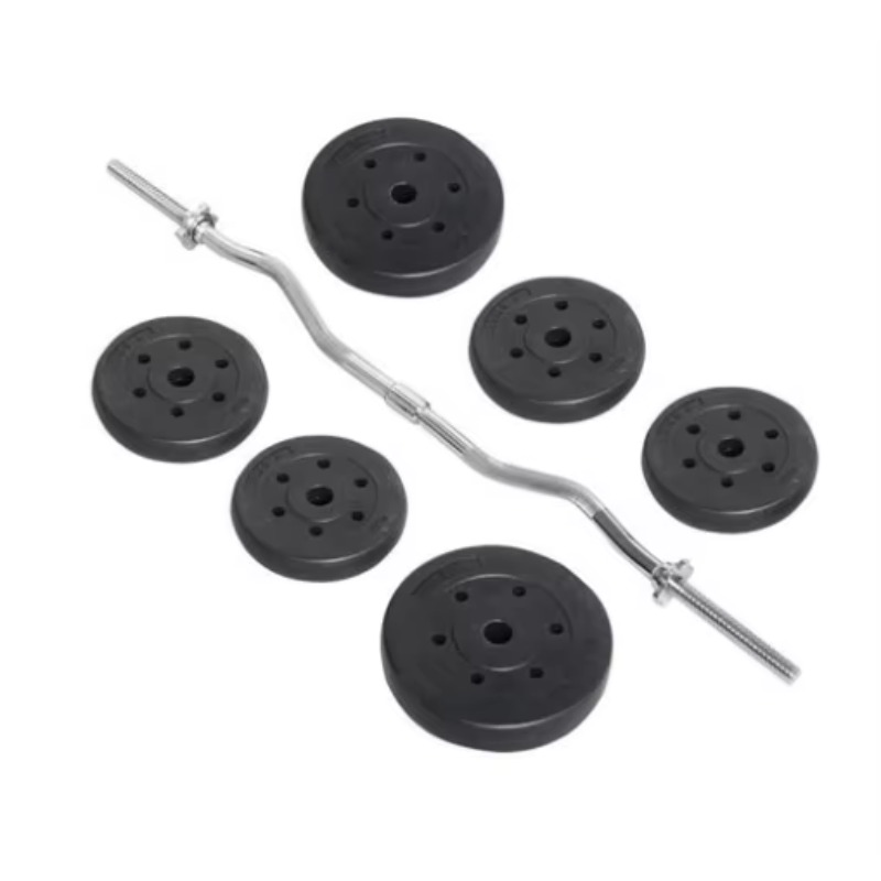 1.2m 20kg 30kg Barbell Dumbbel - Barbell Curl Bar ulasan dan harga