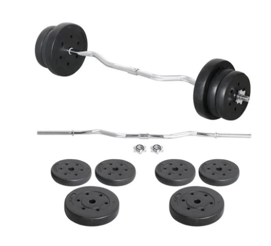 1.2m 20kg 30kg Barbell Dumbbel - Barbell Curl Bar ulasan dan harga