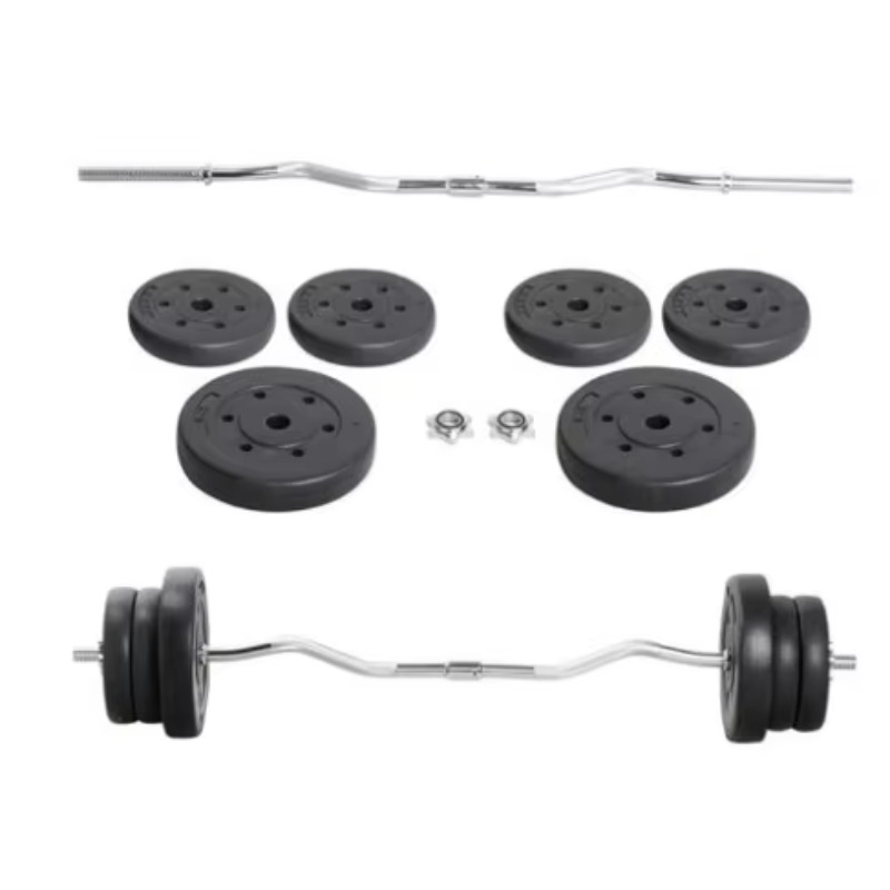 1.2m 20kg 30kg Barbell Dumbbel - Barbell Curl Bar ulasan dan harga
