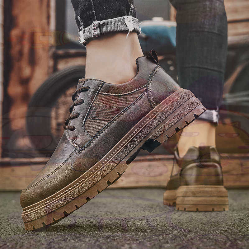 Dark Natural Leather Fashion T - Home Gym Second ulasan dan harga