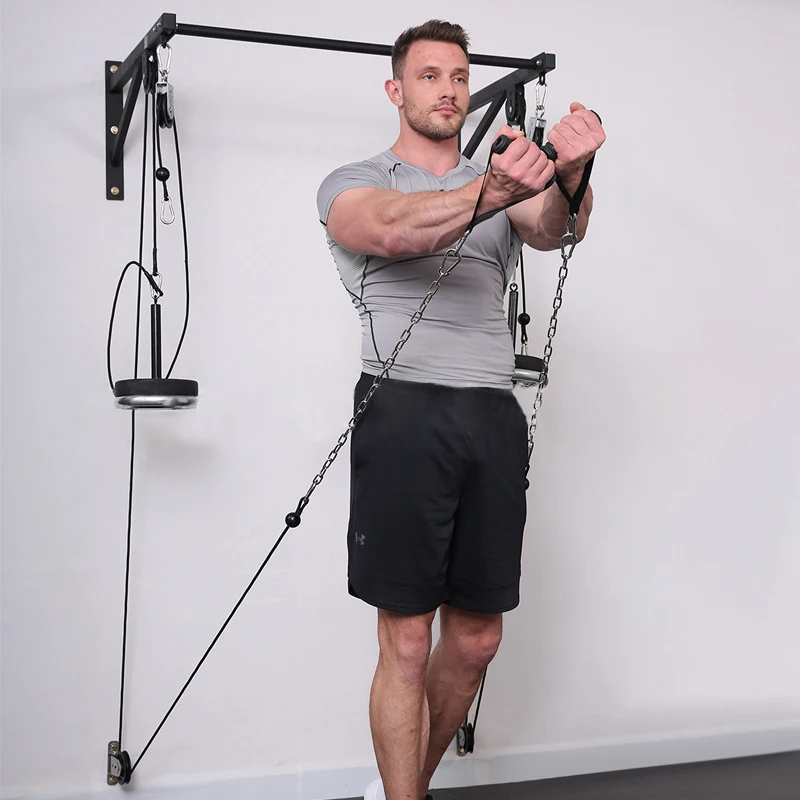 Wall Mounted DIY Fitness Pulle - Home Gym Equipment Diy ulasan dan harga