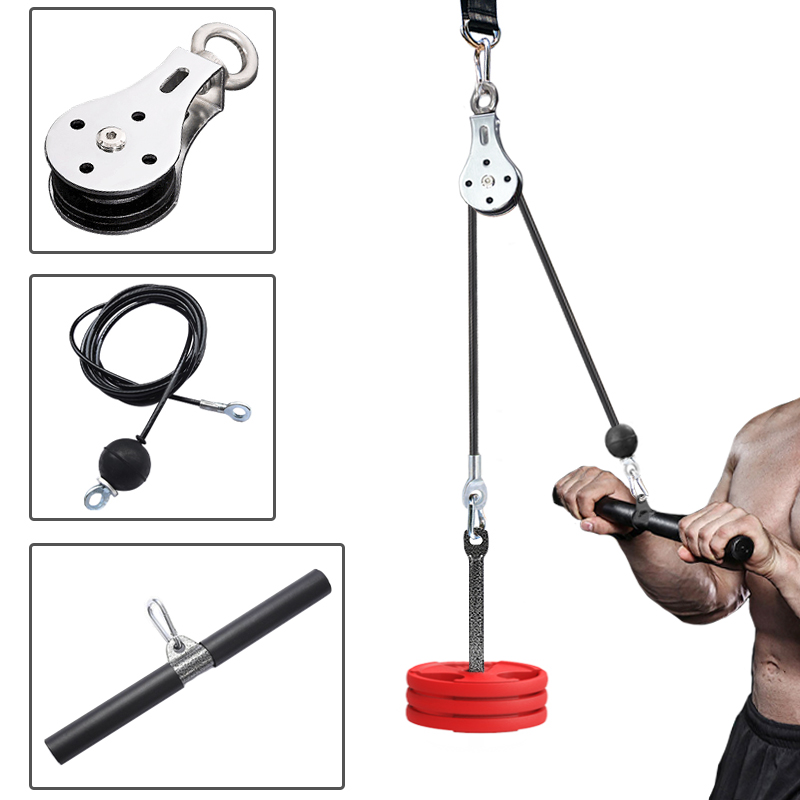 Gym Fitness DIY Pully Cable Ma - Home Gym Equipment Diy ulasan dan harga