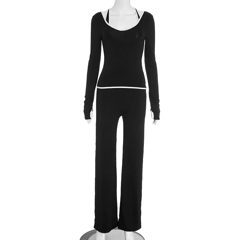 Women Tracksuits Color Patchwo - Home Gym Full Body ulasan dan harga