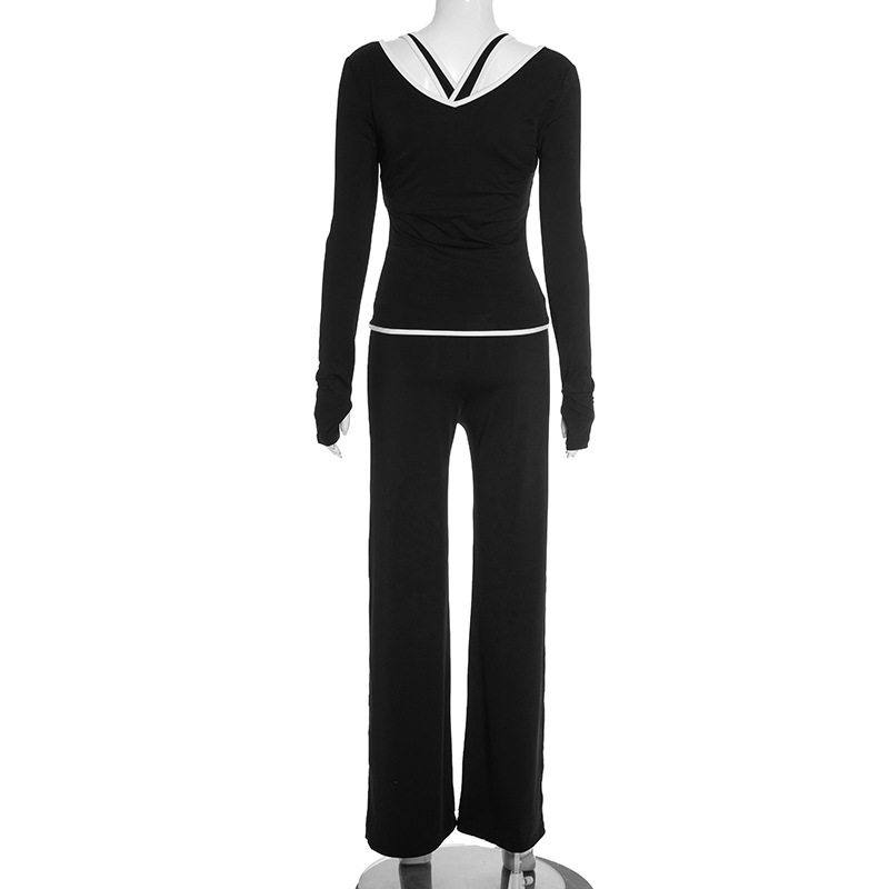 Women Tracksuits Color Patchwo - Home Gym Full Body ulasan dan harga