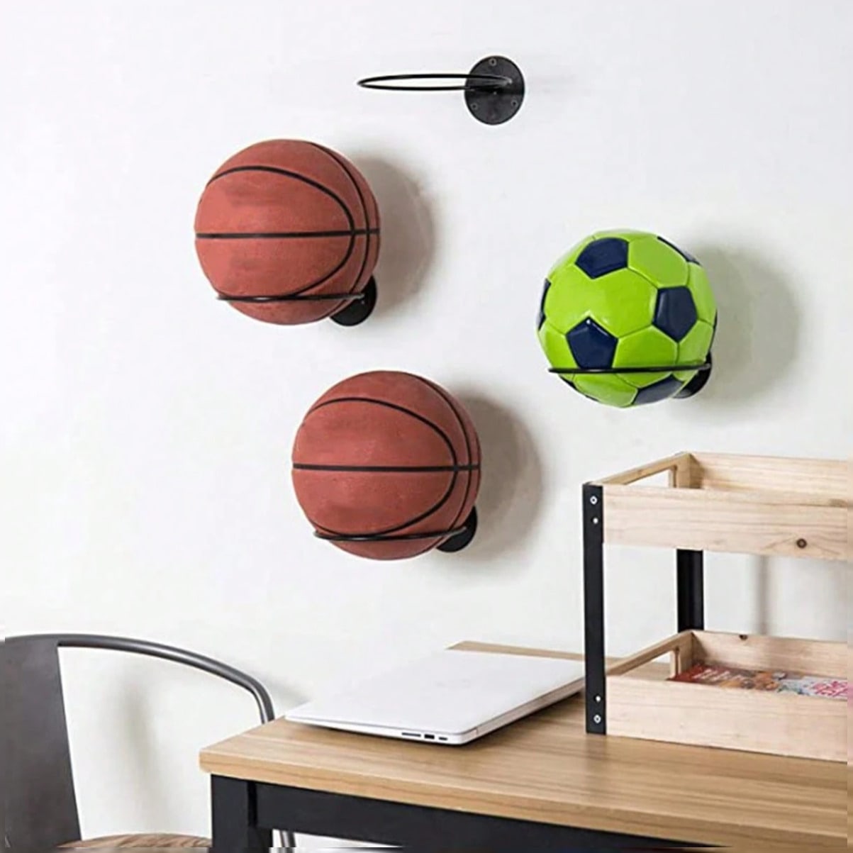 Space Saving Wall Mounted Bask - Home Gym Installation ulasan dan harga