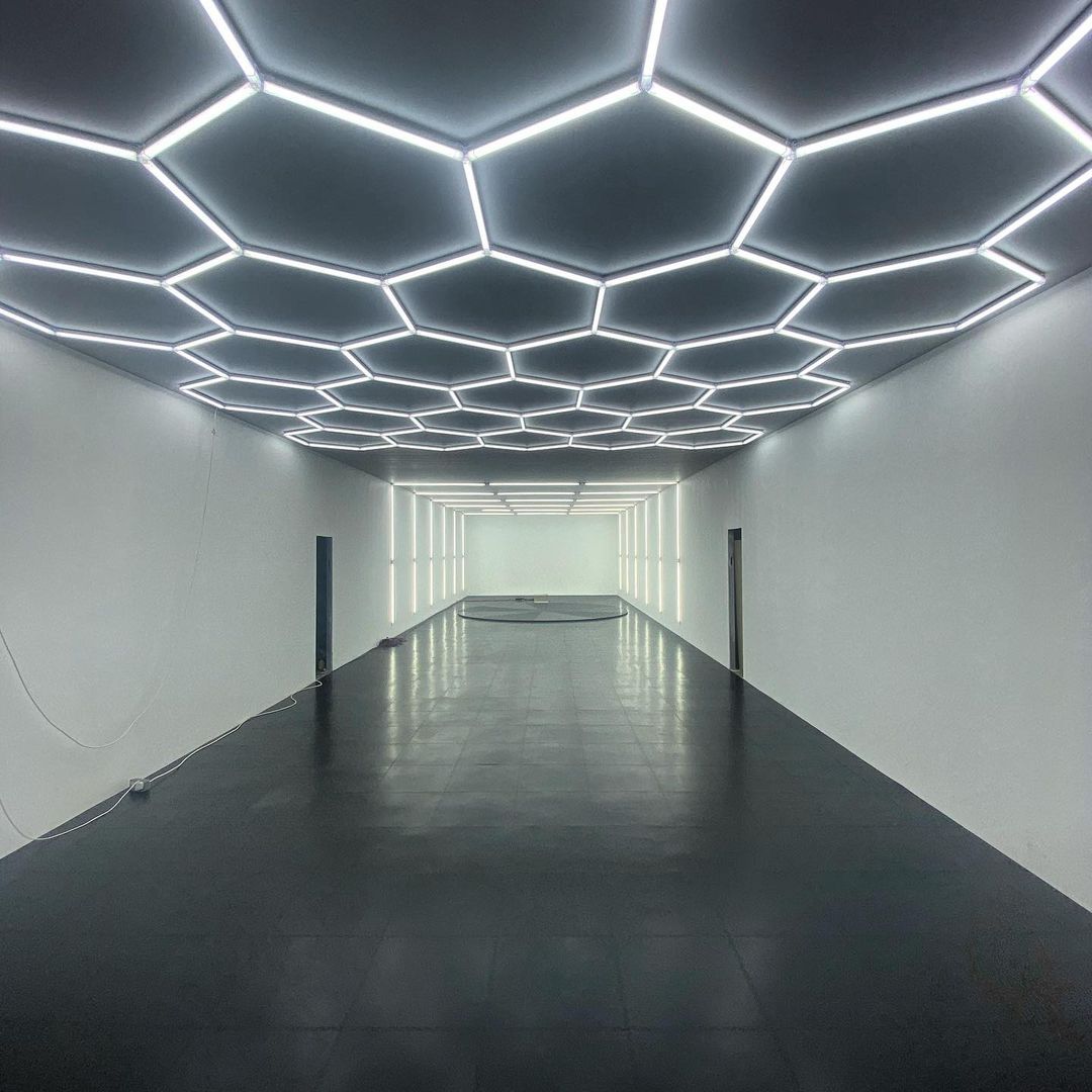 Hot Sell Hexagonal LED Light U - Home Gym Installation ulasan dan harga