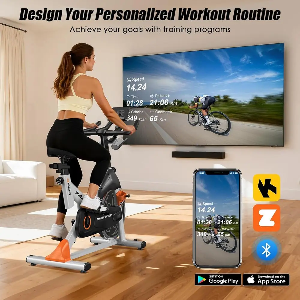 Silent Magnetic Exercise Bike  - Home Gym Bike ulasan dan harga