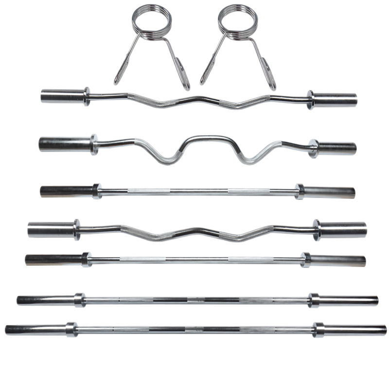 1.2m Curl Bar Steel Exercise B - Barbell Curl Bar ulasan dan harga