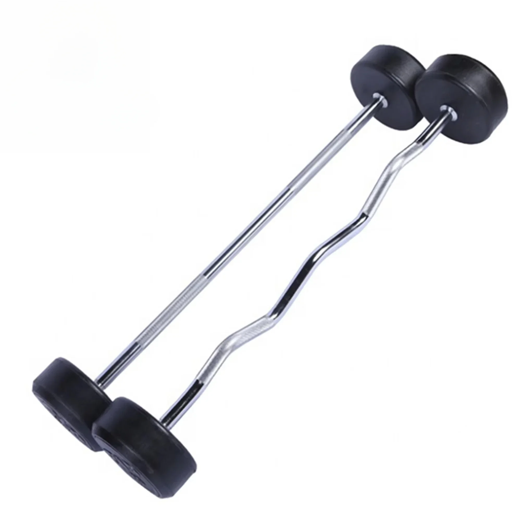 Weightlifting Straight Curl Ru - Barbell Curl Bar ulasan dan harga