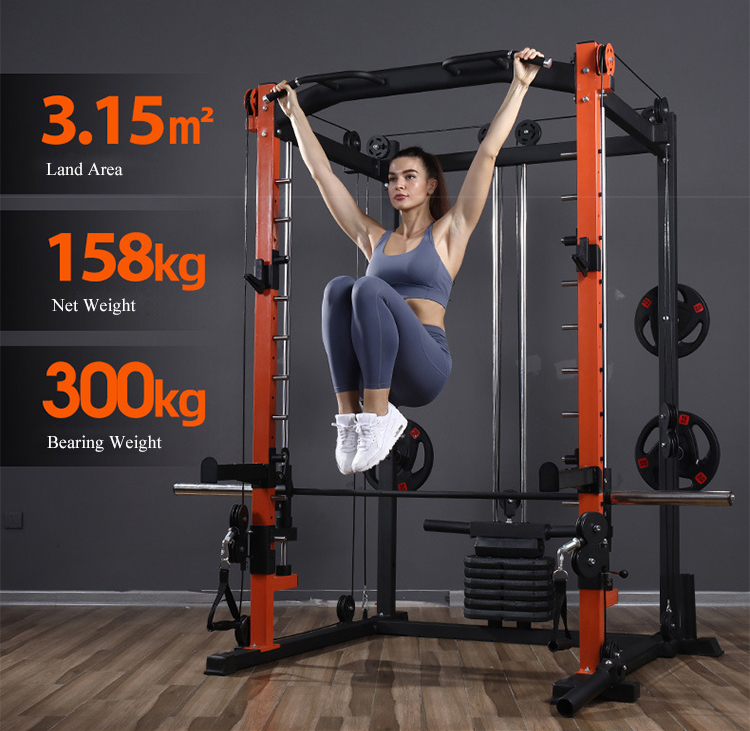 Multi Functional Home Gym Equi - Home Gym With Smith Machine ulasan dan harga