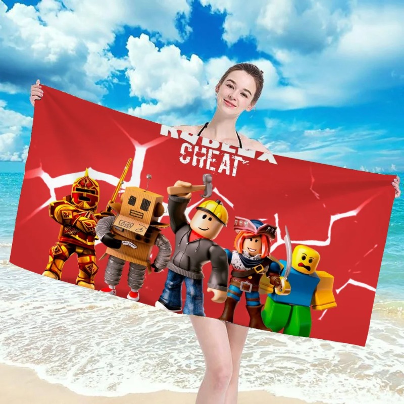 ROBLOXS Figure Bath Towels for - Sauna Home Gym ulasan dan harga