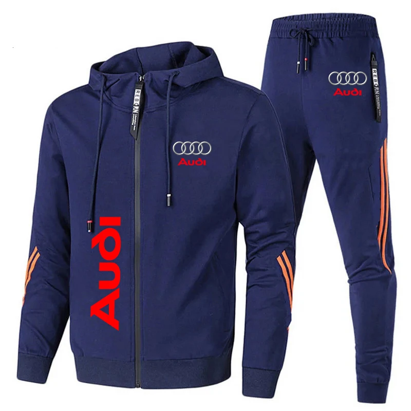 Men's Tracksuit Audi Logo Prin - Home Gym Full Body ulasan dan harga