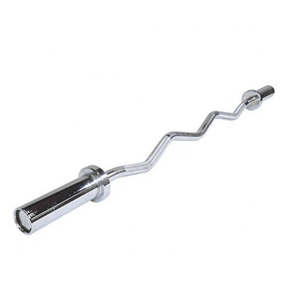 Weight Lifting bar  Chrome Str - Barbell Curl Bar ulasan dan harga