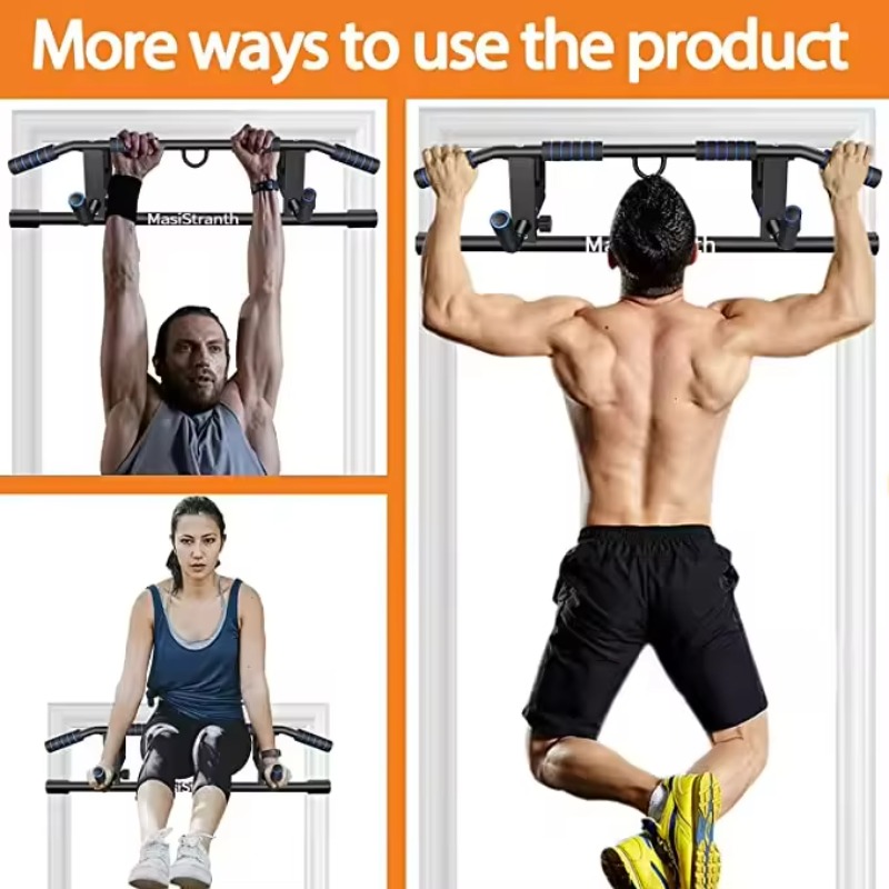 No-Drill Doorway Pull up Bar E - Home Gym Installation ulasan dan harga