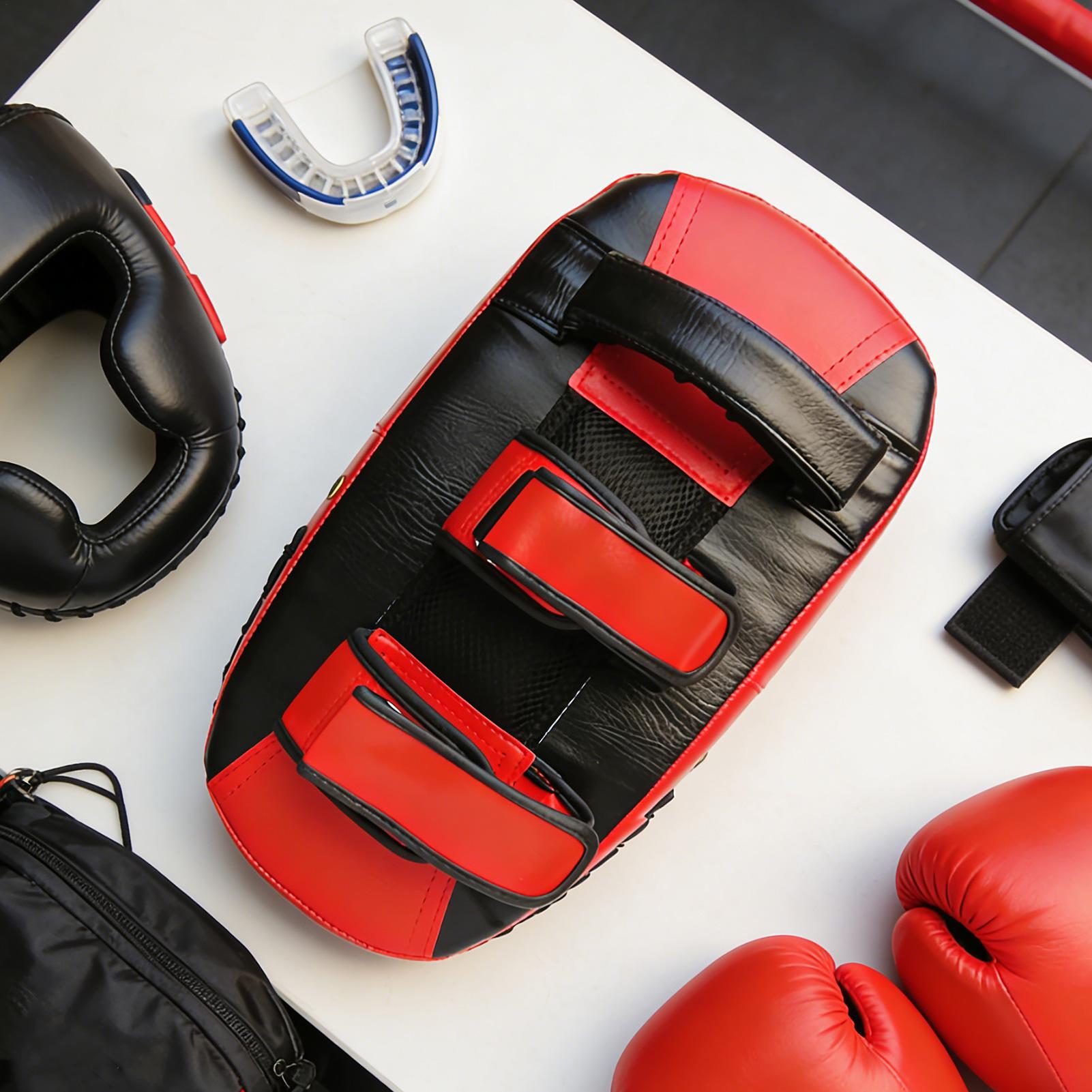 Boxing Pads PU Leather Curved  - Home Gym Kids ulasan dan harga