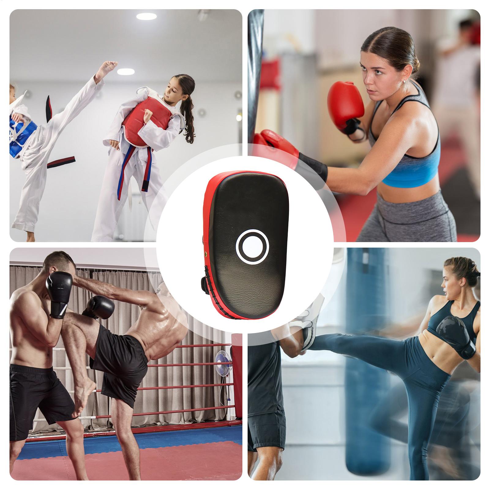 Boxing Pads PU Leather Curved  - Home Gym Kids ulasan dan harga