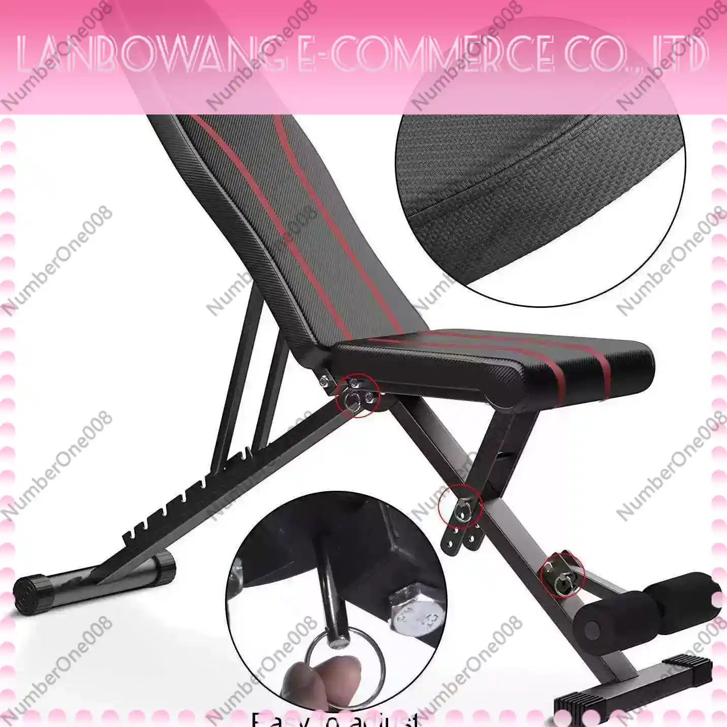 Folding Dumbbell Bench Supine  - Home Gym Installation ulasan dan harga