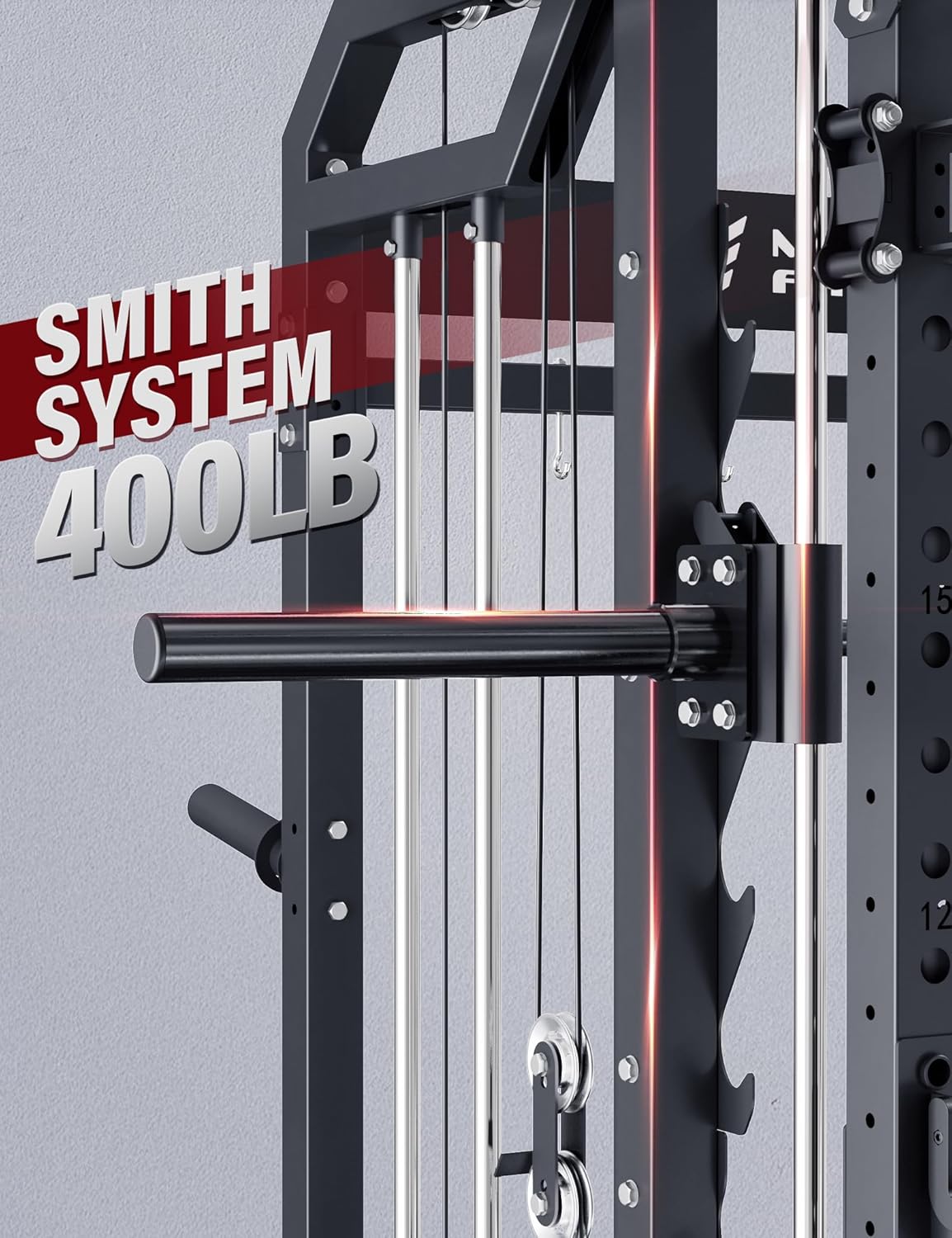 Smith Machine Home Gym Squat R - Home Gym With Smith Machine ulasan dan harga