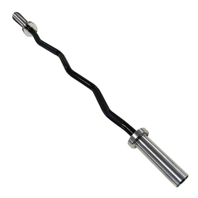 Premium Steel EZ Curl Barbell  - Barbell Curl Bar ulasan dan harga